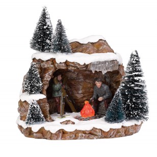 Campfire Cave, Battery Operated Campfire Cave, Battery Operated